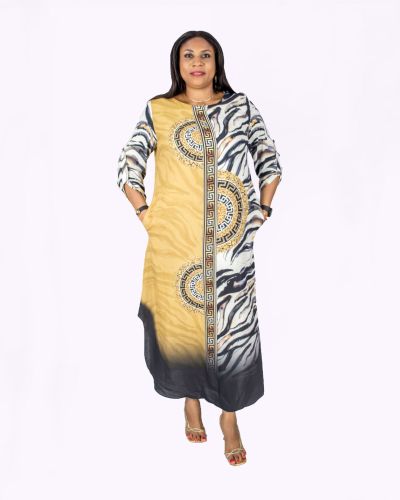 Yellow Versace Dress