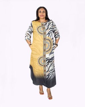 Yellow Versace Dress