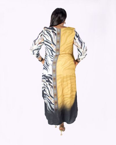 Yellow Versace Dress