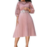 Onion Pleated Dress - Office Wears in Lagos Nigeria