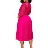 Onion Pleated Dress - Office Wears in Lagos Nigeria